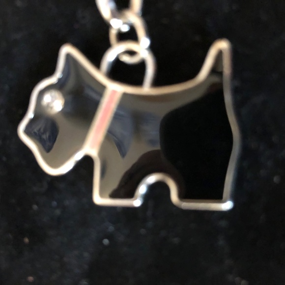 COACH SCOTTIE DOG KEYCHAIN---with charms of dog bone, handbag, scottie dog - Picture 2 of 4
